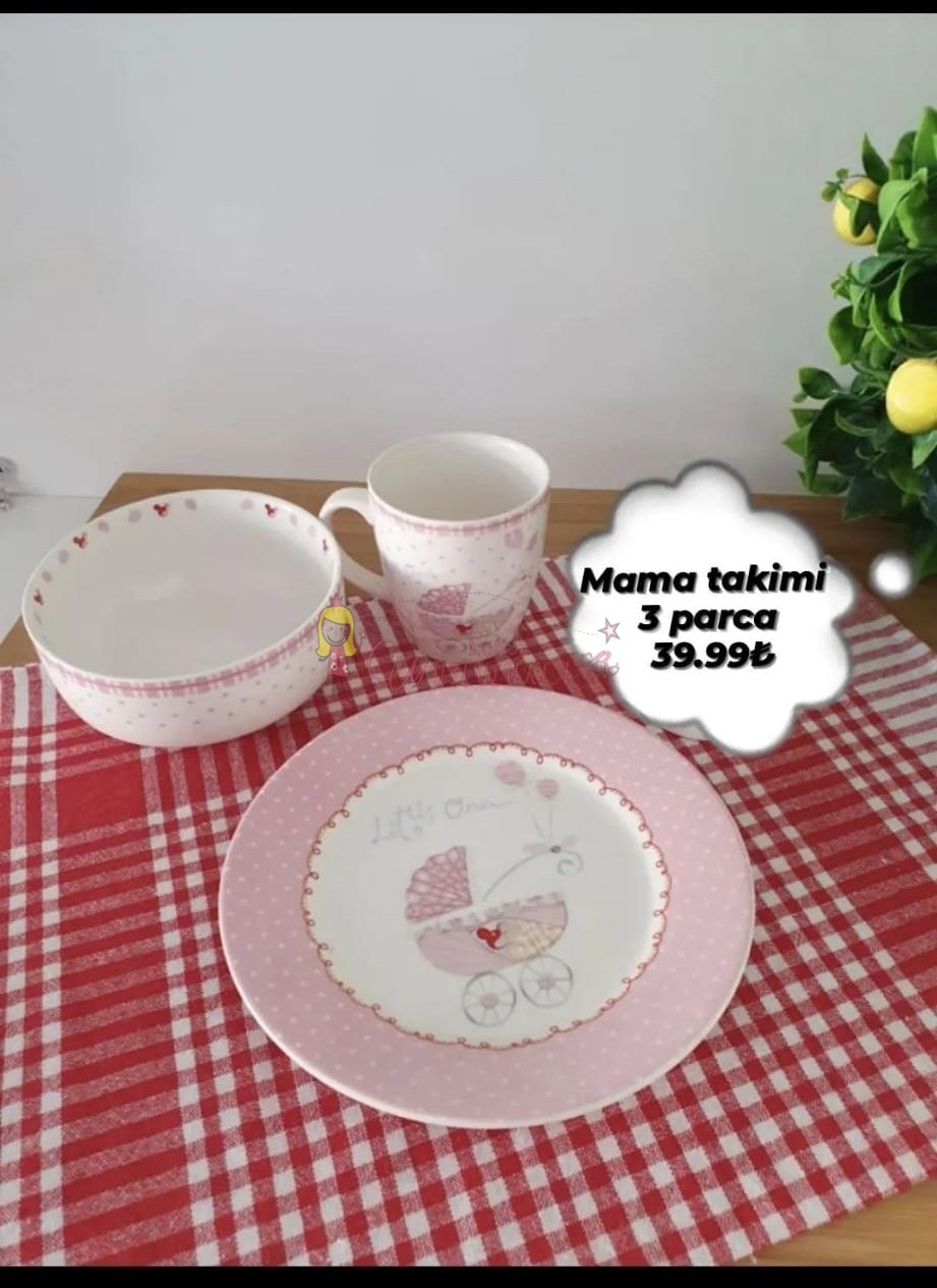 3 PARÇA MAMA SETİ
