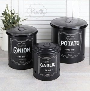 SİYAH PATATES / SOĞAN / SARIMSAK KOVASI