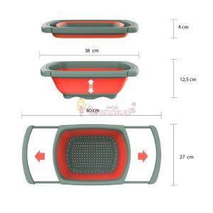 KATLANIR AÇILABİLİR SAPLI LAVABO SUZGEC