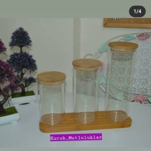 3 LÜ BAMBU SAKLAMA KABI