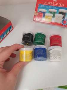 Faber Castell Parmak Boya 6'Lı