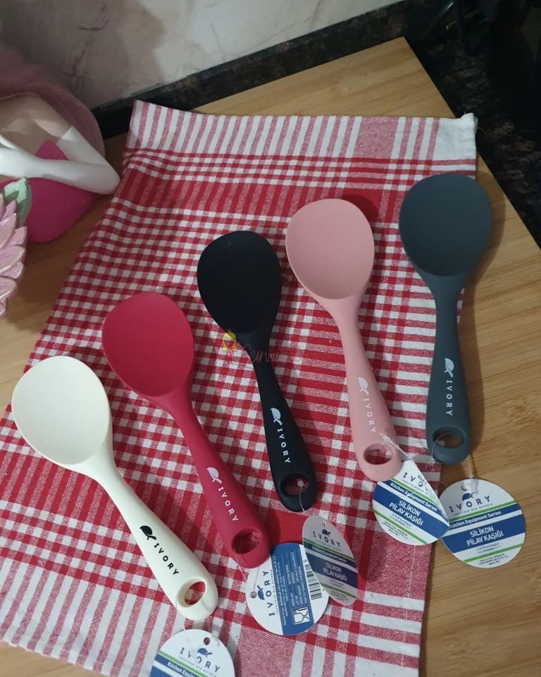 Pilav Kaşığı Çok Renkli Silikon