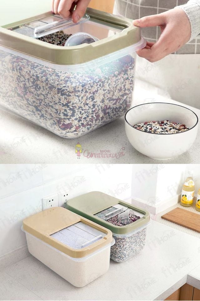 Soft Chef Multi Box 10 Lt Saklama Kabı Krem /Antrasit