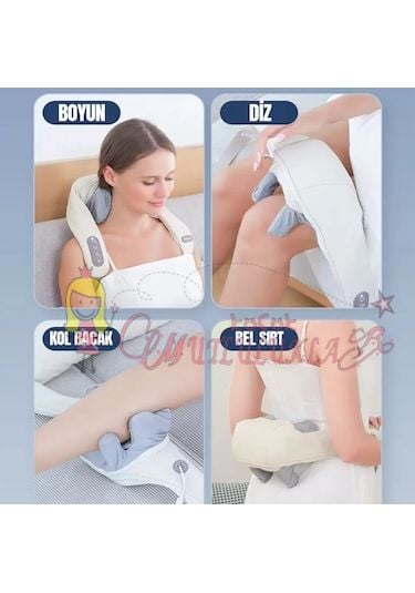 LUKS Şarjlı Masaj Aleti – Ovmalı, Boyun, Sırt Ve Bacak Masaj Cihazı Masaj aleti