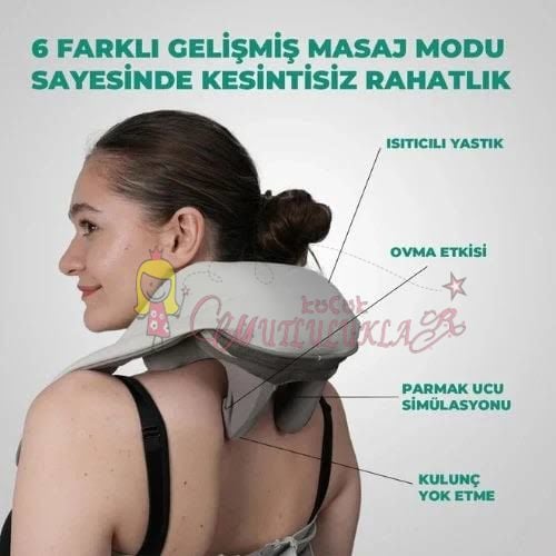 LUKS Şarjlı Masaj Aleti – Ovmalı, Boyun, Sırt Ve Bacak Masaj Cihazı Masaj aleti