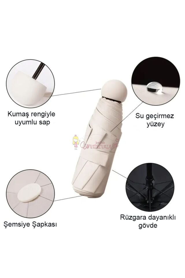 Kapsül Şemsiye  Özel Kılıflı