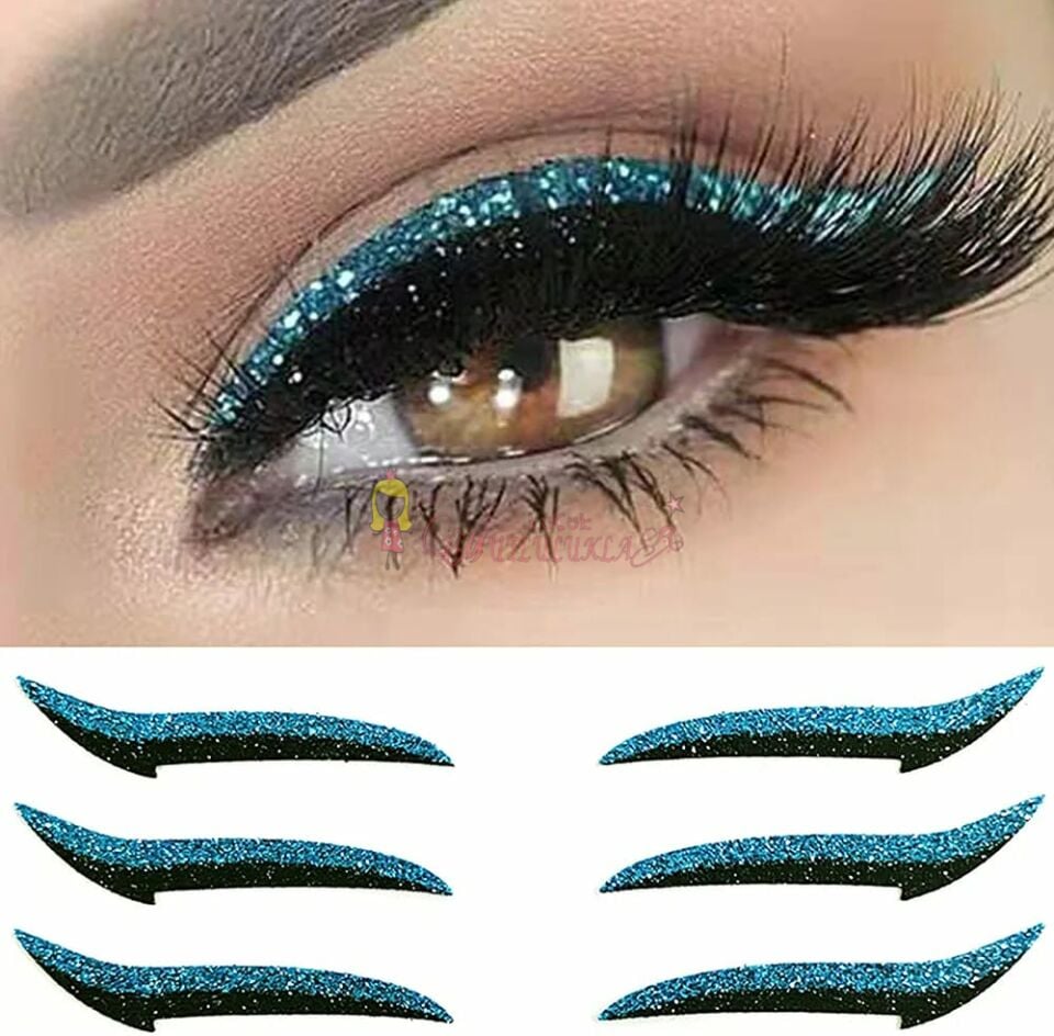 Eyeliner Sticker Kendinden Yapışkanlı Sticker 5 Takım