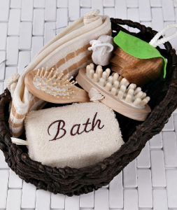 HASIR OVAL SEPETTE BANYO SETİ