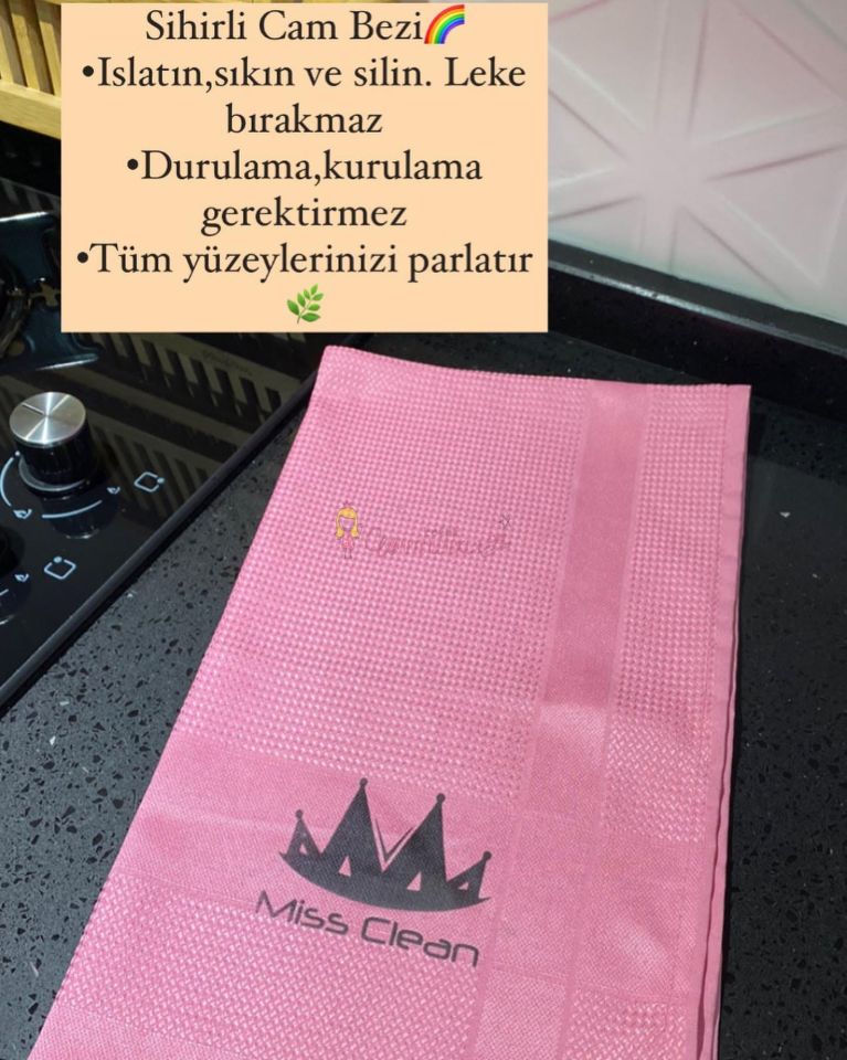 Sihirli Mikrofiber Genel Temizlik Ve Cam Bezi