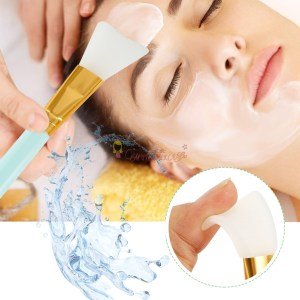 2li Silikon Tasarım Yüz Cilt Bakımı Maske ve Krem Spatulası