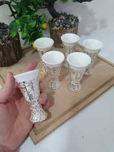 6!LI ZEMZEM KAHVE YANI PORSELEN BARDAK